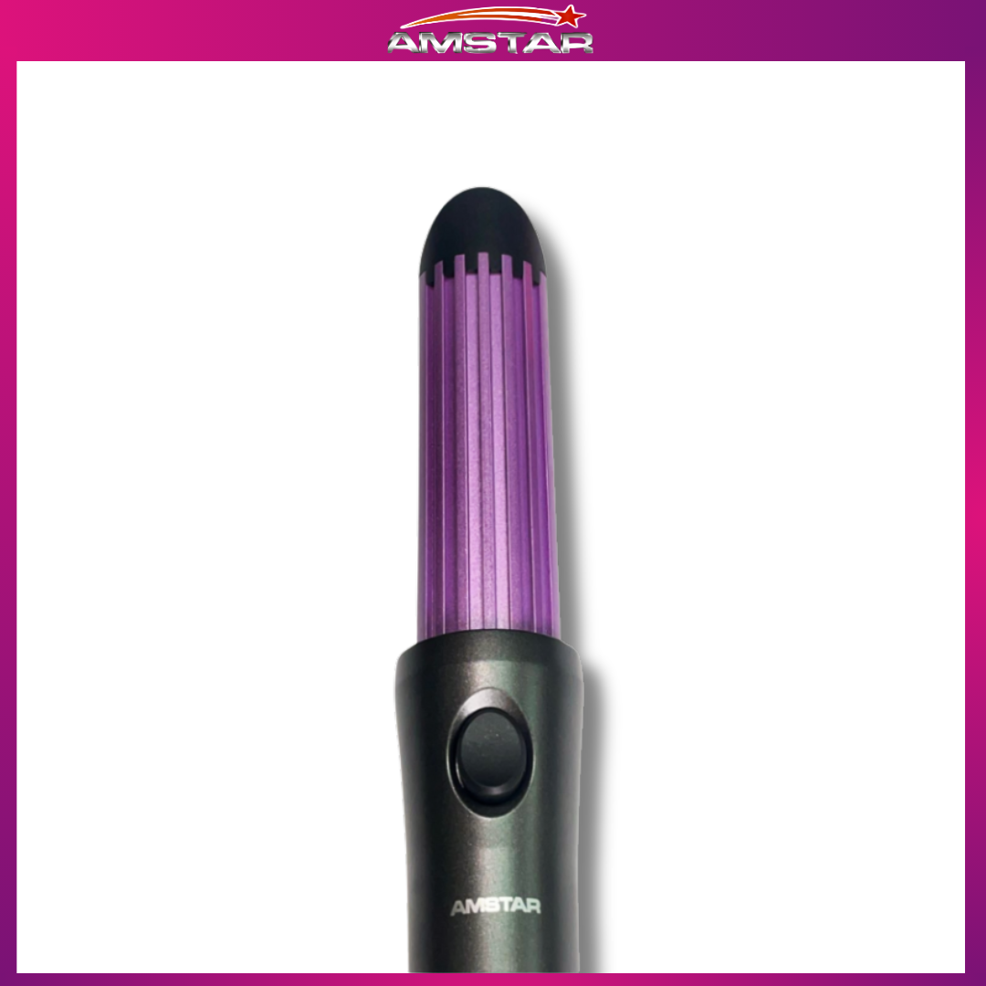 Amstar 2-in-1 Hair Straightener & Curler – 36W Ceramic Plates