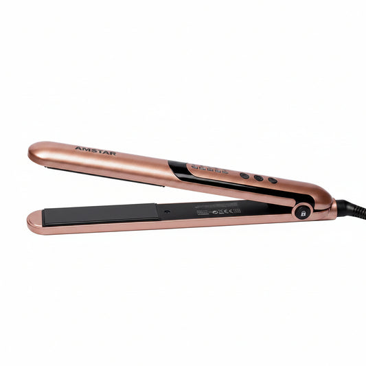 Amstar 45W Salon Hair Straightener – Professional Ceramic Iron