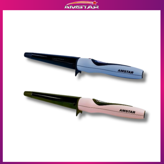 Amstar 48W Ceramic Curling Iron with Pointed Tip