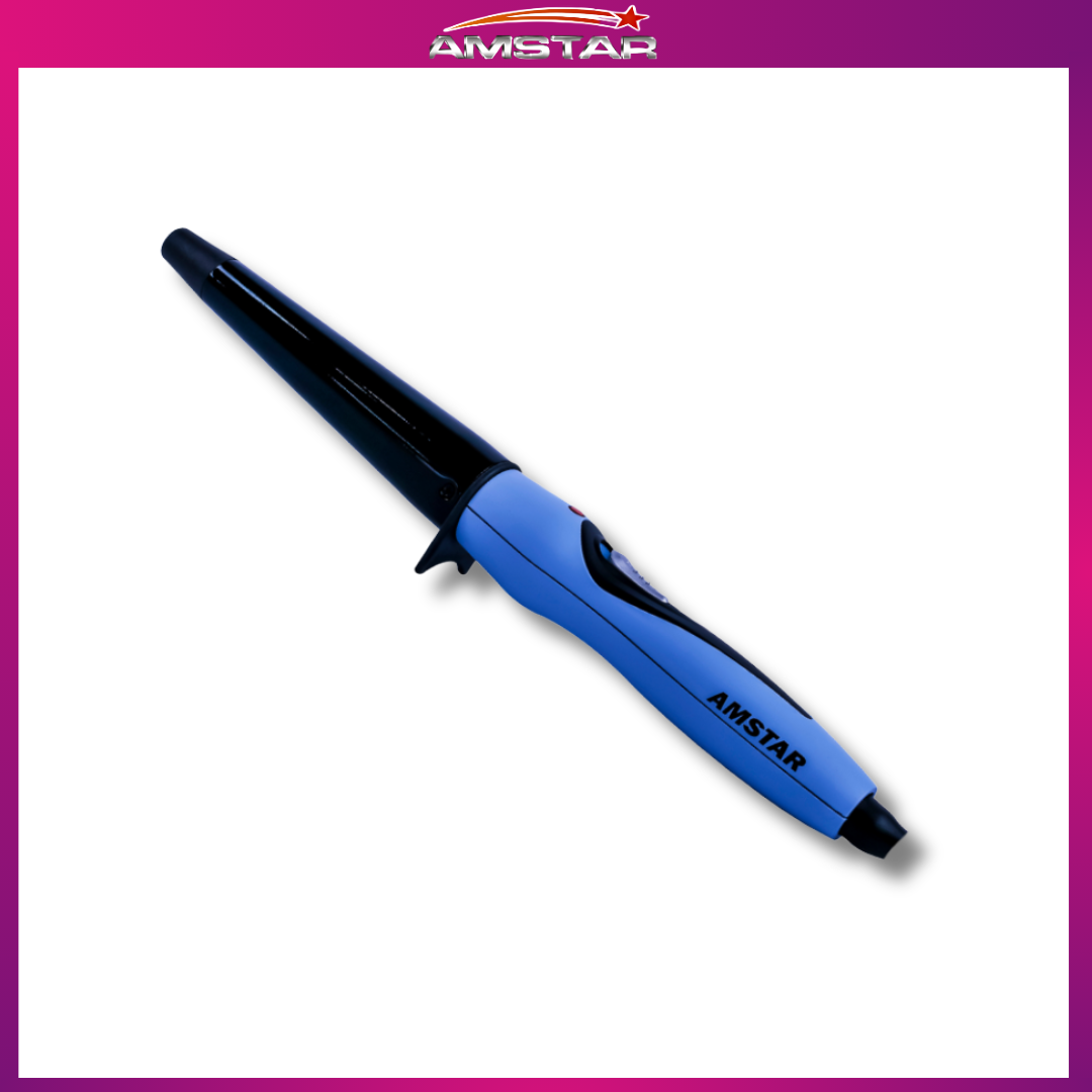 Amstar 48W Ceramic Curling Iron with Pointed Tip
