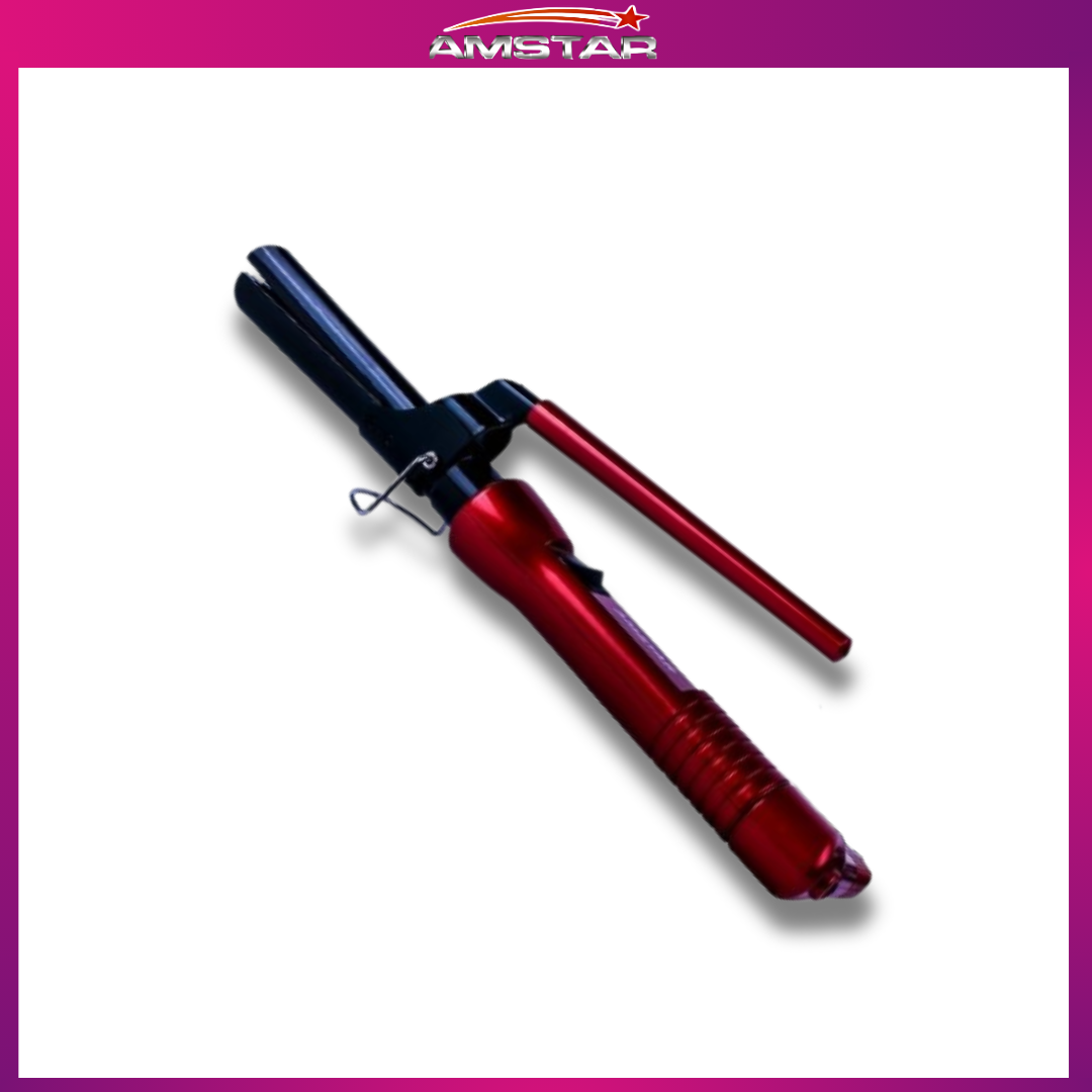 Amstar 36W Pro Curling Iron – Ceramic Crimper with Stand