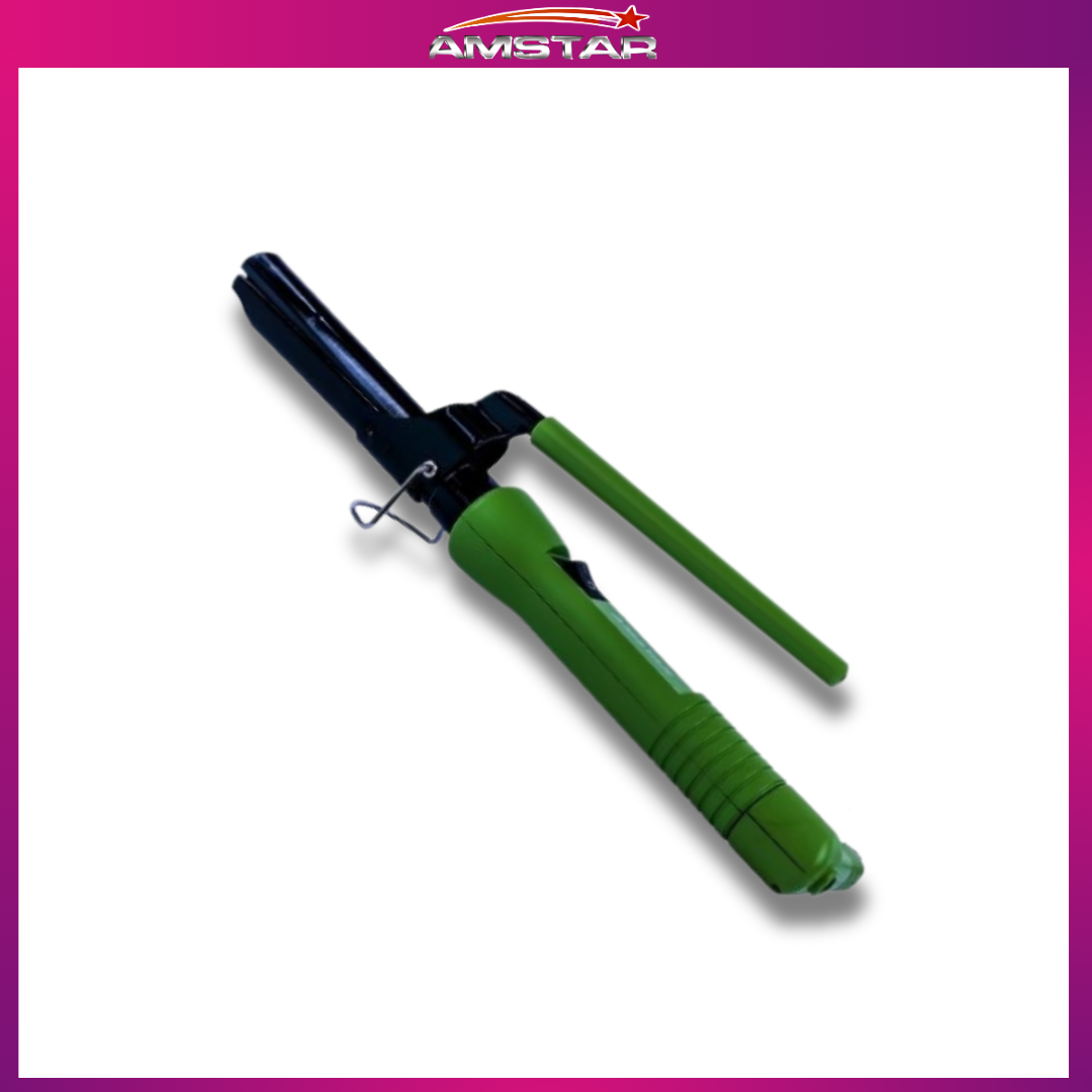 Amstar 36W Pro Curling Iron – Ceramic Crimper with Stand
