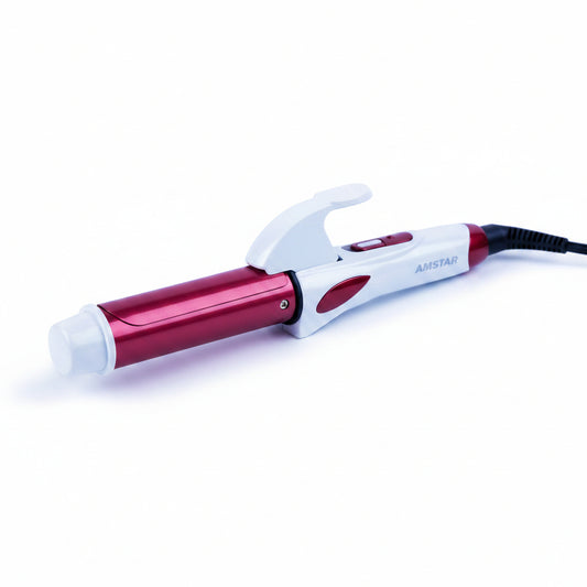 Amstar 30W Travel Hair Curler – Ceramic Mini Iron