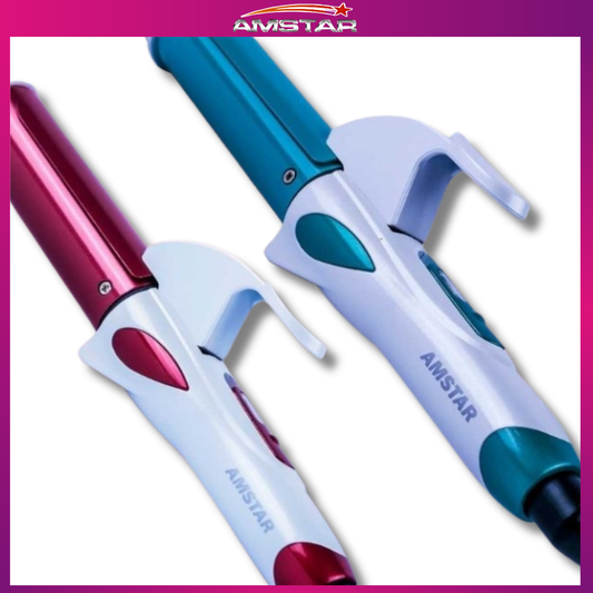 Amstar 30W Travel Hair Curler – Ceramic Mini Iron