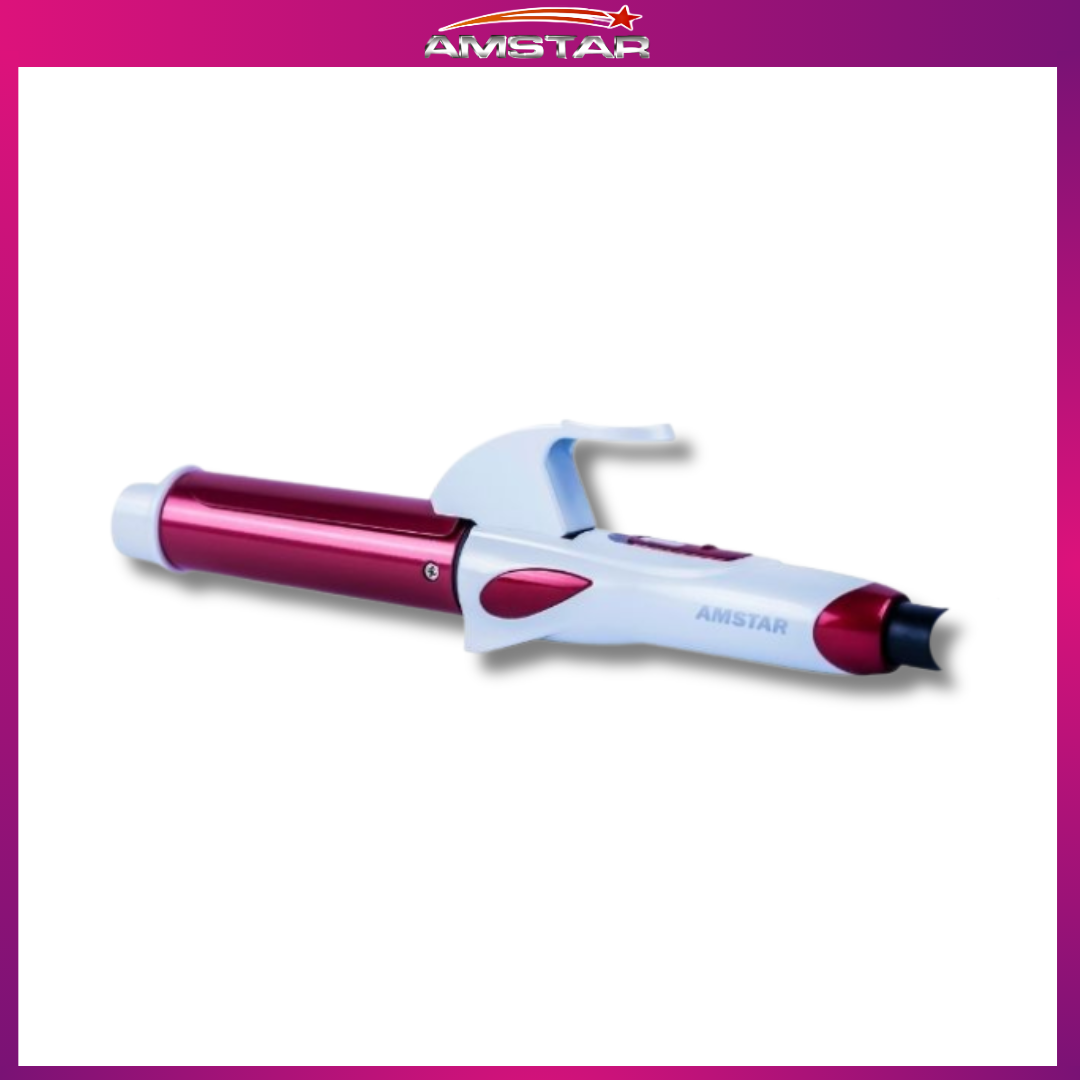 Amstar 30W Travel Hair Curler – Ceramic Mini Iron