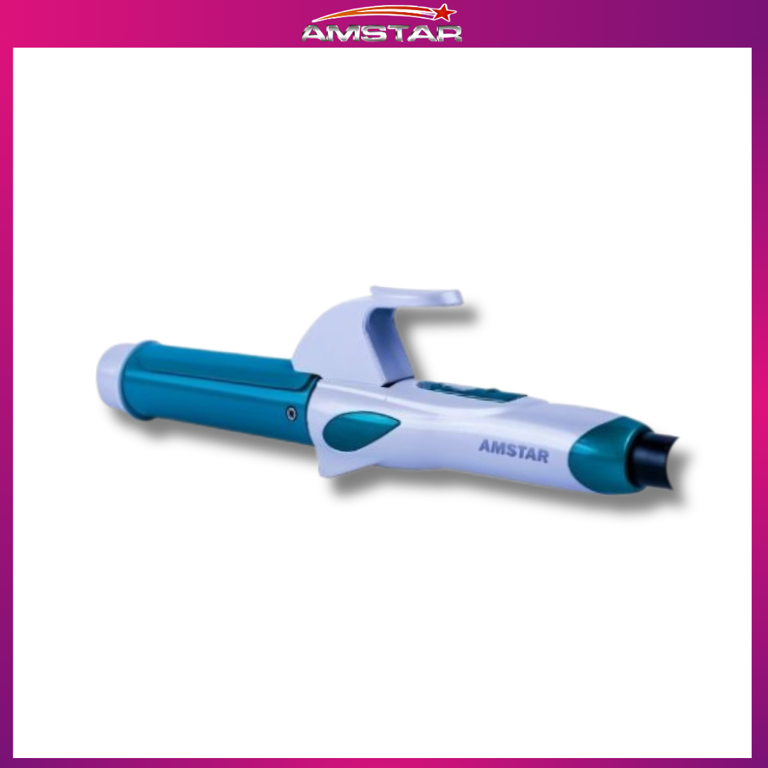 Amstar 30W Travel Hair Curler – Ceramic Mini Iron