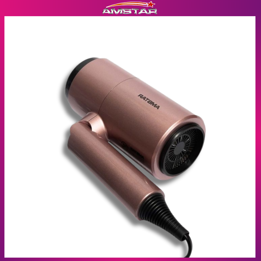 Amstar Foldable Travel Hair Dryer – Quick-Dry & Volumizing