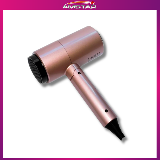 Amstar Foldable Travel Hair Dryer – Quick-Dry & Volumizing