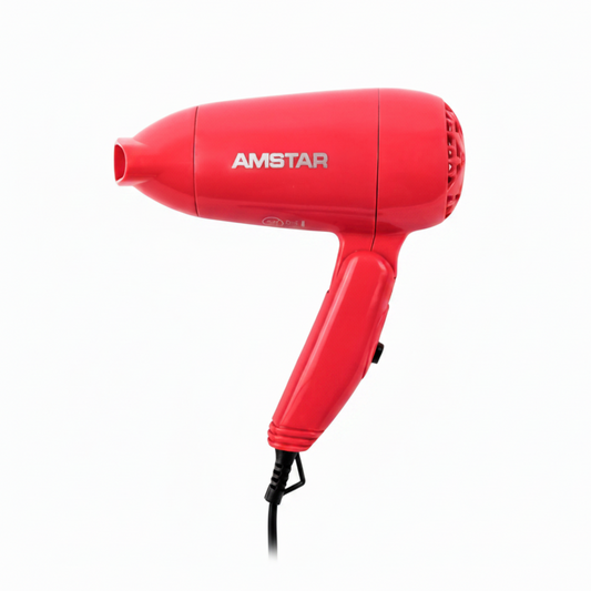 Amstar 1000W Compact Foldable Hair Dryer – Dual Settings