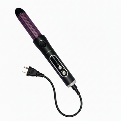 Amstar 2-in-1 Hair Straightener and Curler — 36W ceramic plates, clean product shot