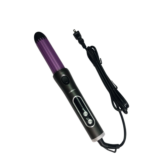 Amstar 2-in-1 Hair Straightener and Curler — 36W ceramic plates, clean product shot