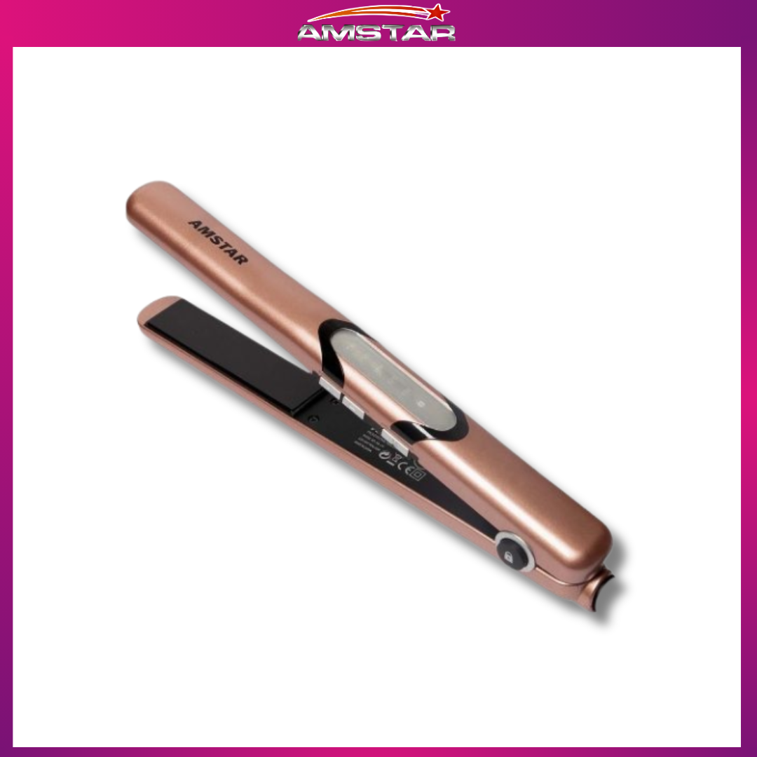 Amstar 45W Pro Hair Straightener – Ceramic Plate, 5 Settings