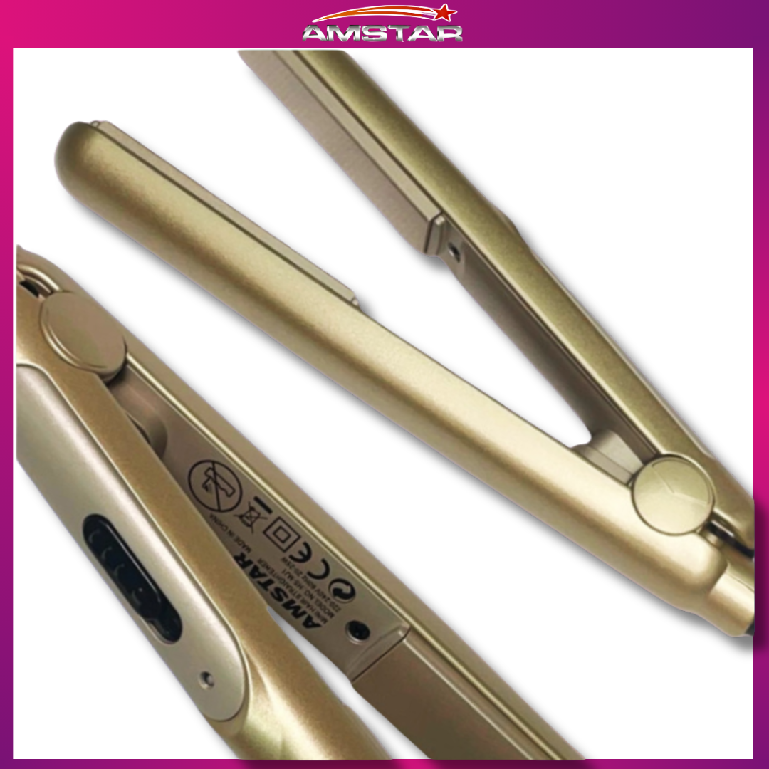 Amstar 46W Pro Hair Straightener – Ceramic Plate, 9 Settings