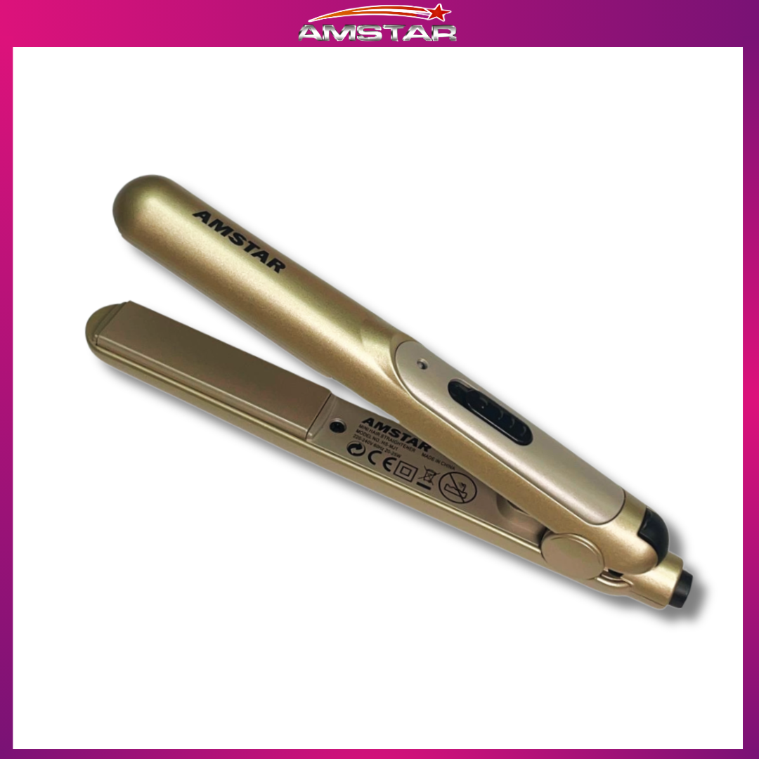 Amstar 46W Pro Hair Straightener – Ceramic Plate, 9 Settings