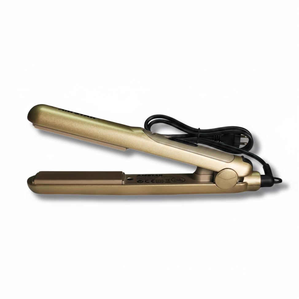 Amstar Mini straightener folded with plate lock