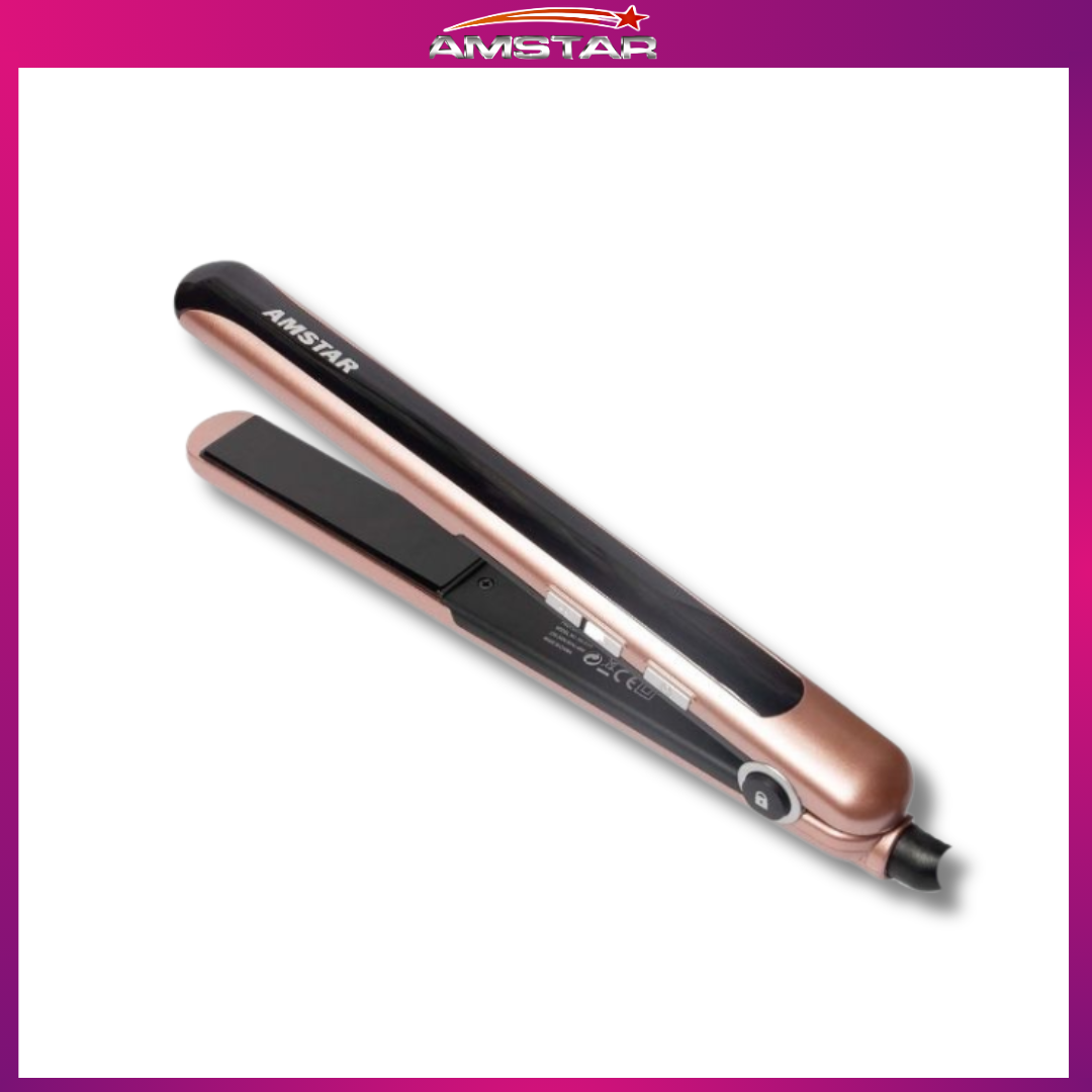 Amstar 46W Pro Hair Straightener – Ceramic Plate, 9 Settings