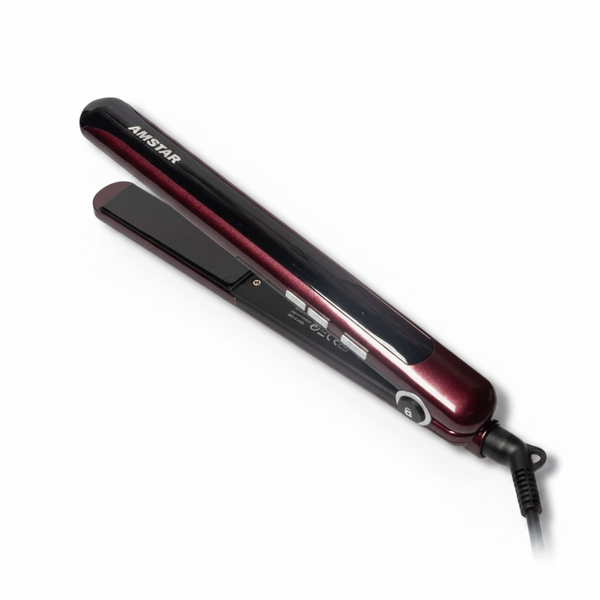 Amstar 46W Pro Hair Straightener – Ceramic Plate, 9 Settings