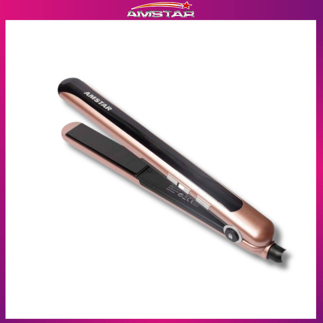 Amstar 46W Pro Straightener – Ceramic Plates & 5 Heat Settings
