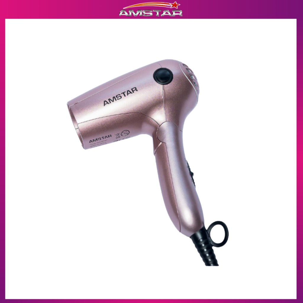 Amstar Foldable Travel Hair Dryer – Volumizing & Quick - Drying Hair Blower - Amstar PH