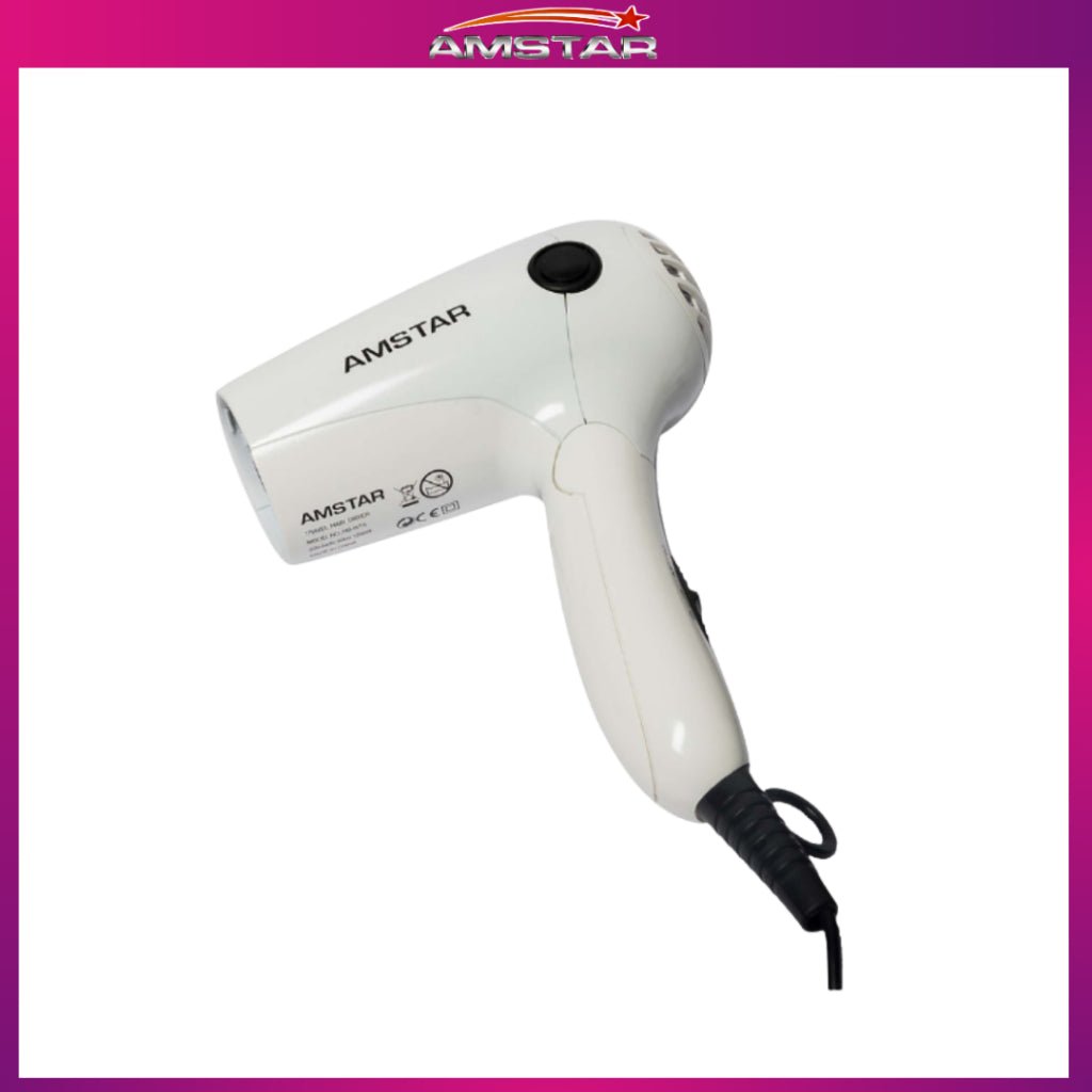 Amstar Foldable Travel Hair Dryer – Volumizing & Quick - Drying Hair Blower - Amstar PH