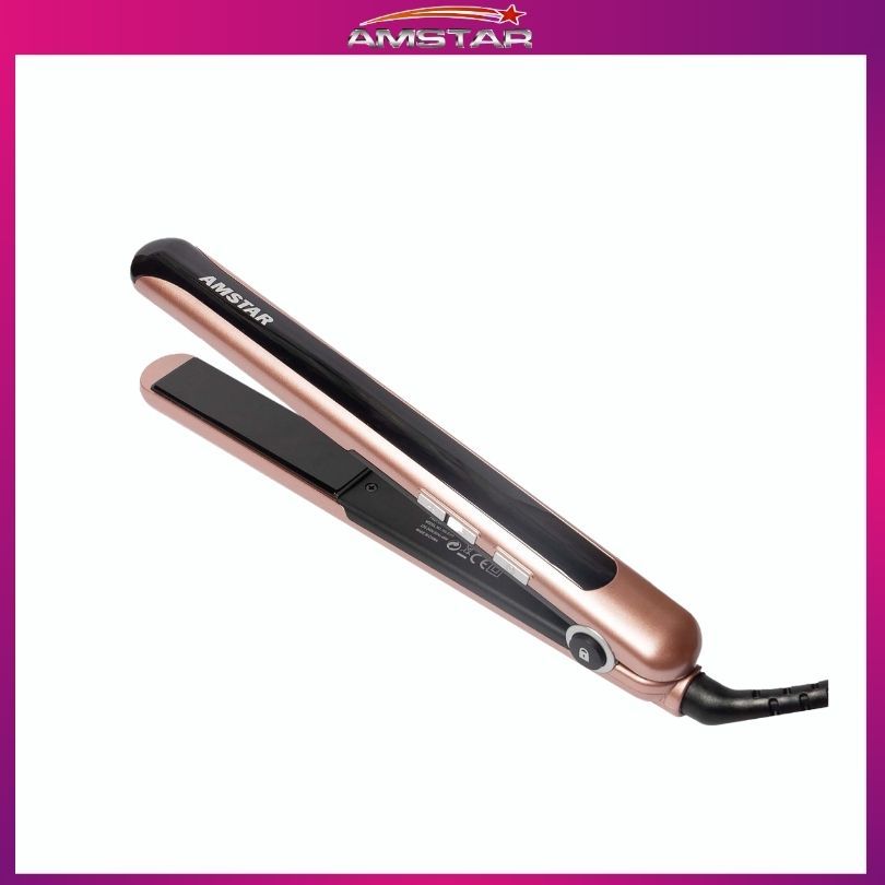 Amstar 46W Hair Straightener – Professional Ceramic Plate Plancha with 9 Heat Controls - Amstar PH
