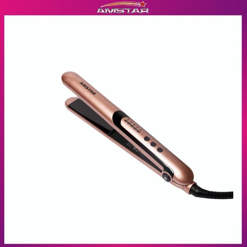 Amstar Salon Hair Straightener – Professional Hair Iron/Plancha - Amstar PH