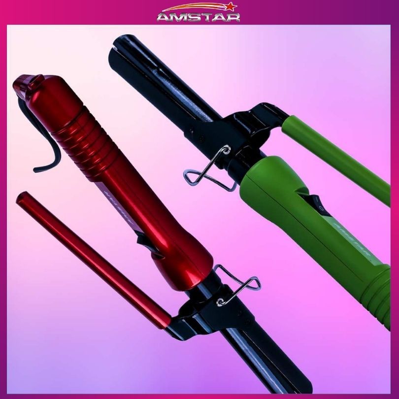 Amstar 36W Ceramic Curling Iron – Crimper Plate Design with Safety Stand - Amstar PH