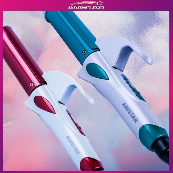 Amstar 30W Travel Hair Curler – Mini Curling Iron with Ceramic Coated Barrel - Amstar PH