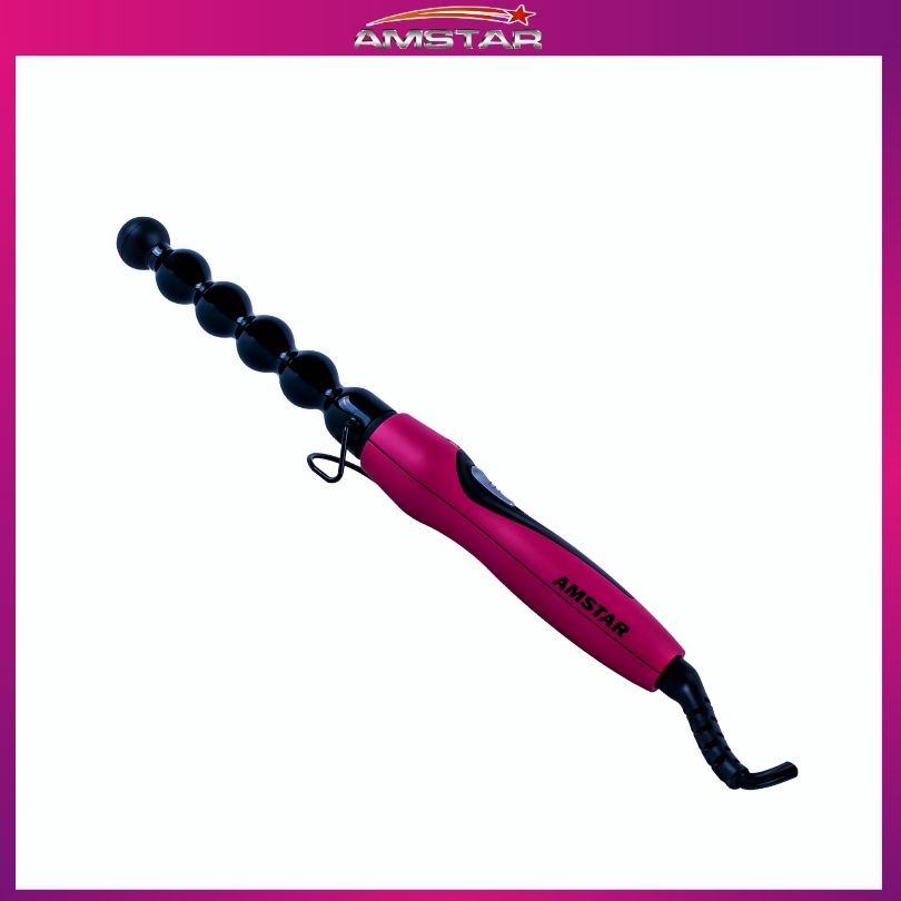 Amstar 34–38W Hair Curling Iron – Ceramic - Coated Barrel Curler - Amstar PH
